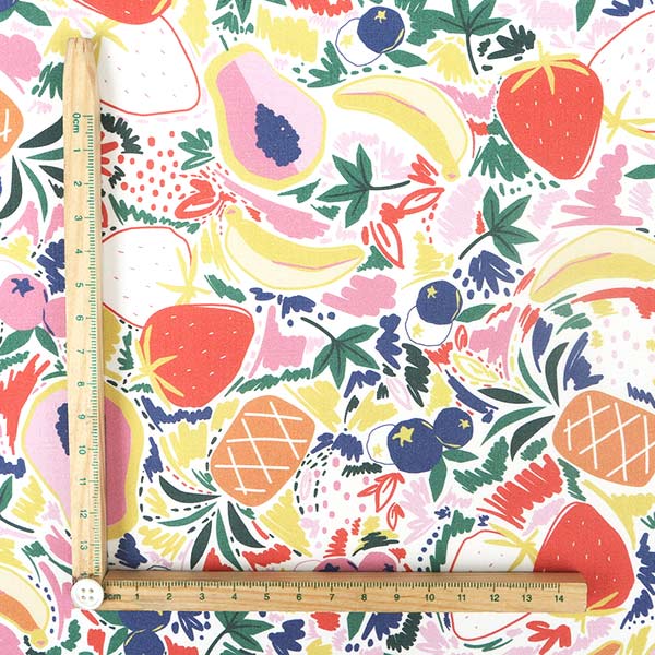 【シーチングorオックス:50cm単位】 エコファブリック fab-cm00484