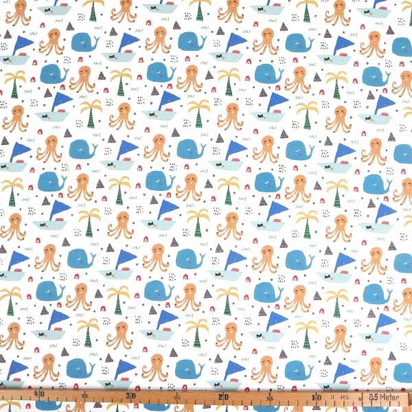 【シーチングorオックス:50cm単位】 エコファブリック fab-cm00553