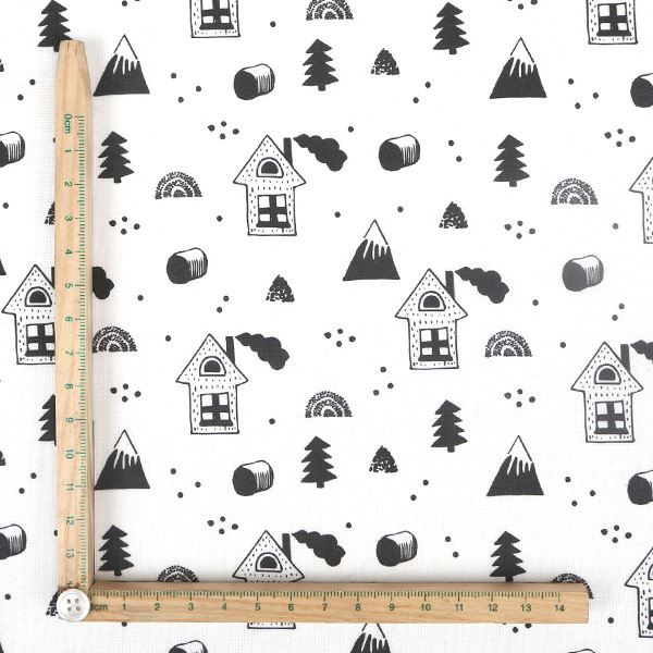 【シーチングorオックス:50cm単位】 エコファブリック fab-cm00565