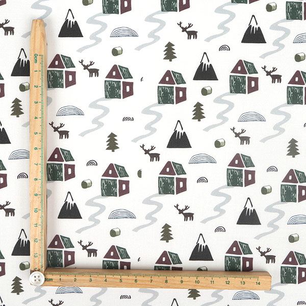 【シーチングorオックス:50cm単位】 エコファブリック fab-cm00568