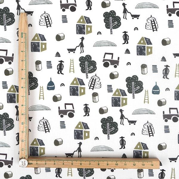 【シーチングorオックス:50cm単位】 エコファブリック fab-cm00569