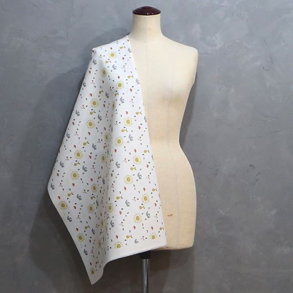 【シーチングorオックス:50cm単位】 エコファブリック fab-cm00574