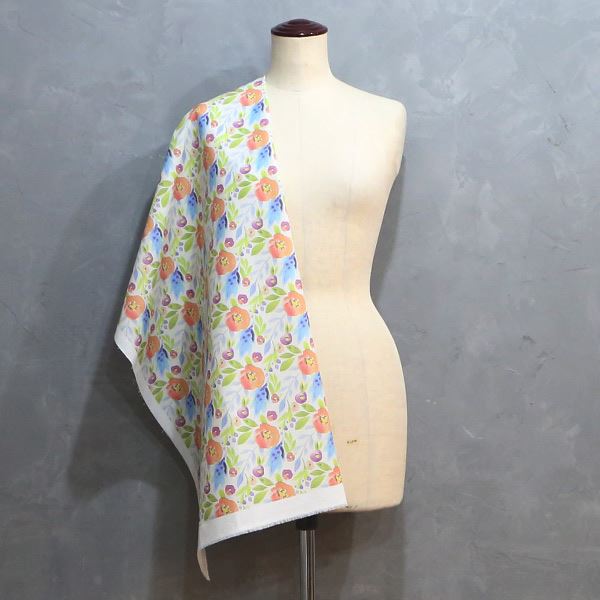 【シーチングorオックス:50cm単位】 エコファブリック fab-cm00588