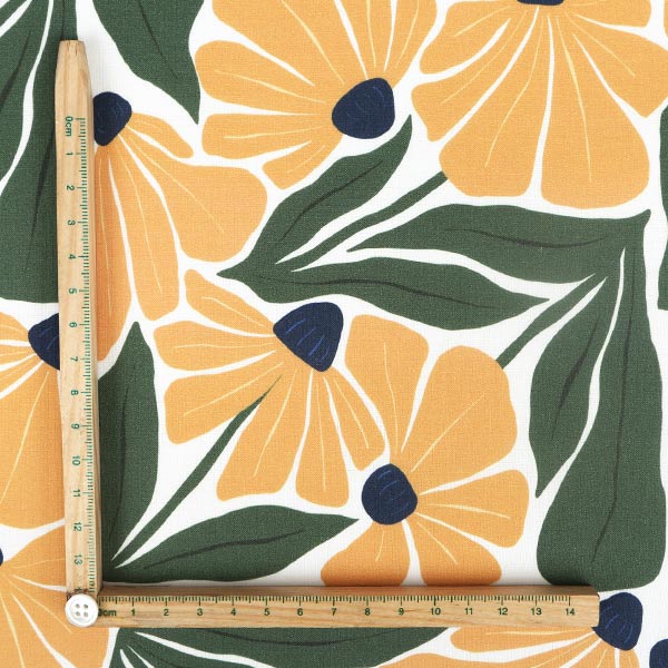 【シーチングorオックス:50cm単位】 エコファブリック fab-cm00628