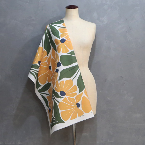 【シーチングorオックス:50cm単位】 エコファブリック fab-cm00631