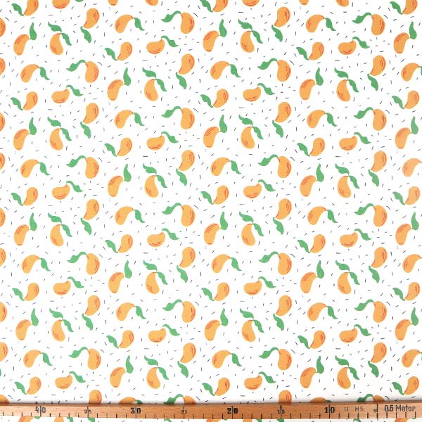 【シーチングorオックス:50cm単位】 エコファブリック fab-cm00721