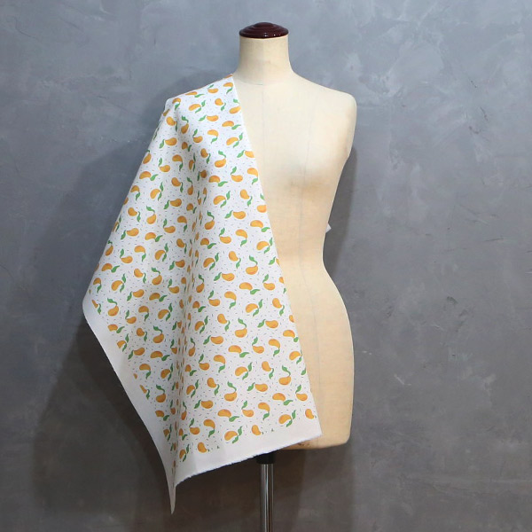 【シーチングorオックス:50cm単位】 エコファブリック fab-cm00721