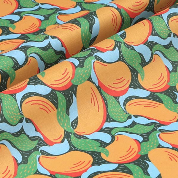 【シーチングorオックス:50cm単位】 エコファブリック fab-cm00724