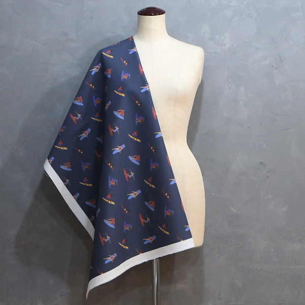 【シーチングorオックス:50cm単位】 エコファブリック fab-cm00744