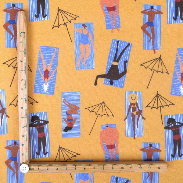 【シーチングorオックス:50cm単位】 エコファブリック fab-cm00745