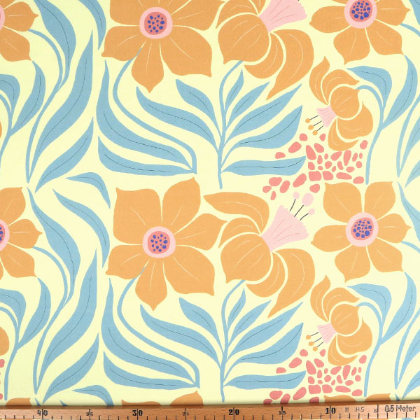 【シーチングorオックス:50cm単位】 エコファブリック fab-cm00818