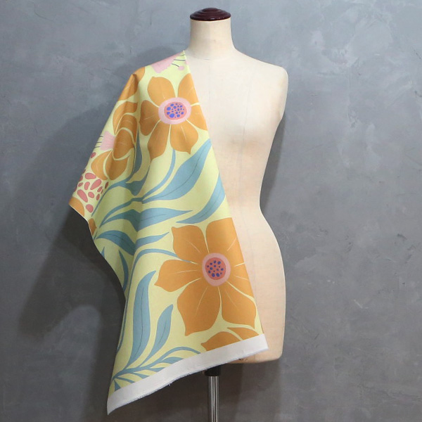 【シーチングorオックス:50cm単位】 エコファブリック fab-cm00819