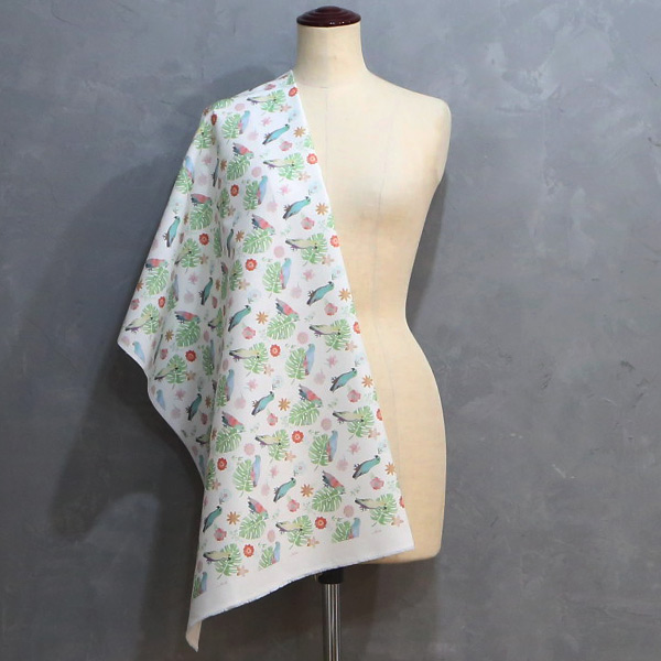 【シーチングorオックス:50cm単位】 エコファブリック fab-cm00824