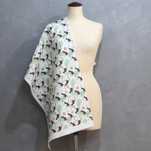 【シーチングorオックス:50cm単位】 エコファブリック fab-cm00827