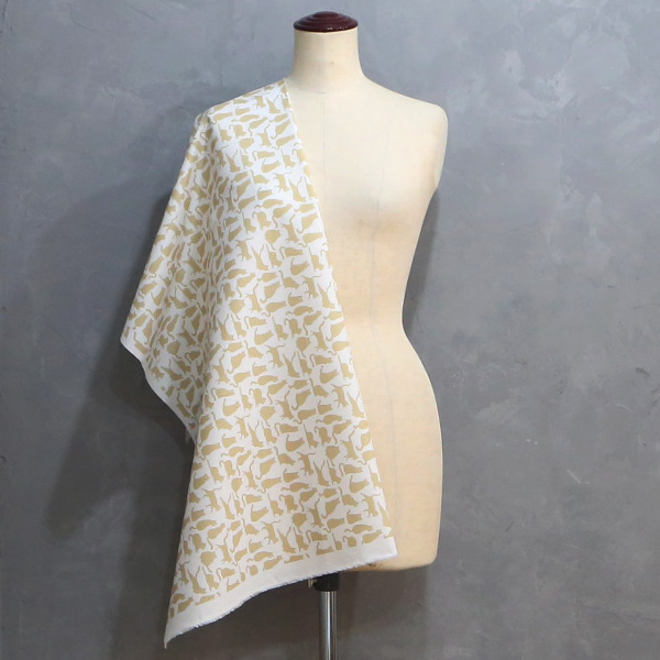 【シーチングorオックス:50cm単位】 エコファブリック fab-cm00836