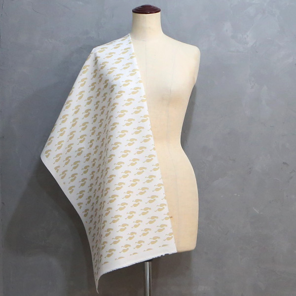 【シーチングorオックス:50cm単位】 エコファブリック fab-cm00839