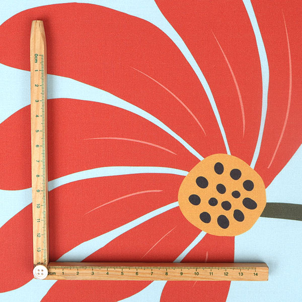 【シーチングorオックス:50cm単位】 エコファブリック fab-cm00896