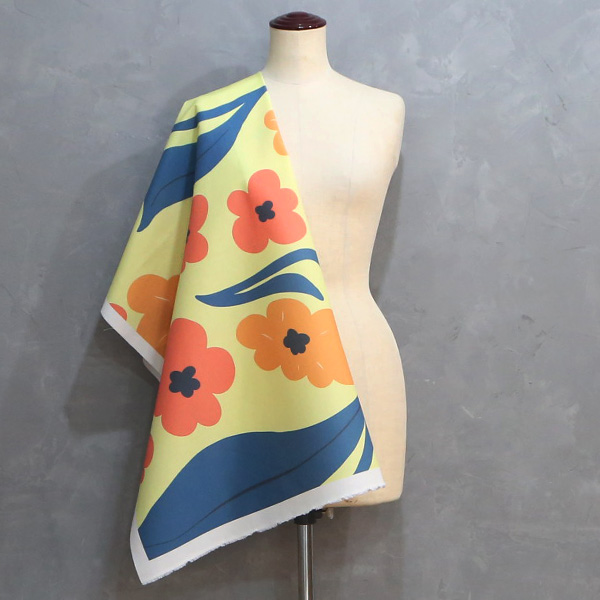 【シーチングorオックス:50cm単位】 エコファブリック fab-cm00902