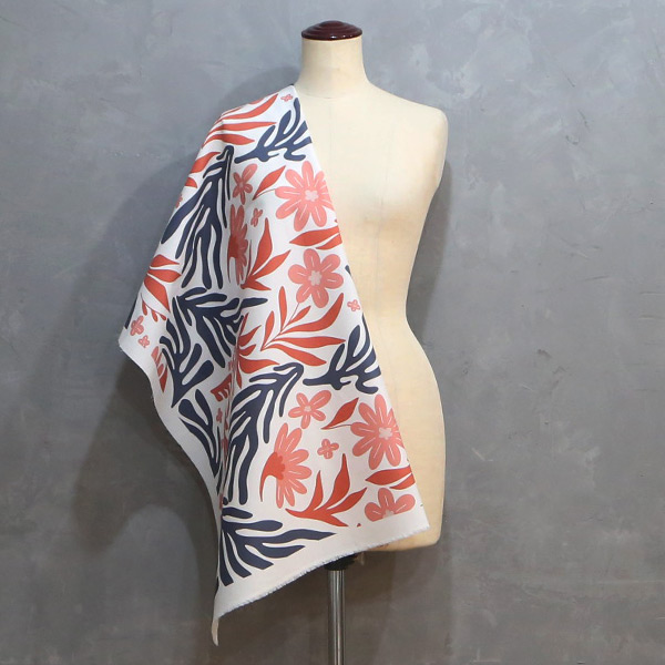 【シーチングorオックス:50cm単位】 エコファブリック fab-cm00949