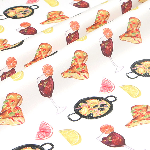 【シーチングorオックス:50cm単位】 エコファブリック fab-cm00989