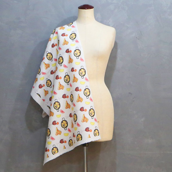 【シーチングorオックス:50cm単位】 エコファブリック fab-cm00989