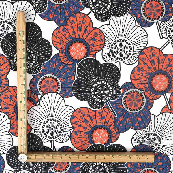 【シーチングorオックス:50cm単位】 エコファブリック fab-cm01134