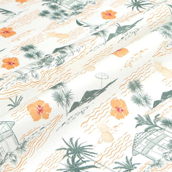 【シーチングorオックス:50cm単位】 エコファブリック fab-cm01202