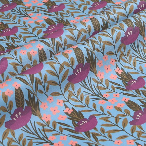 【シーチングorオックス:50cm単位】 エコファブリック fab-cm01268