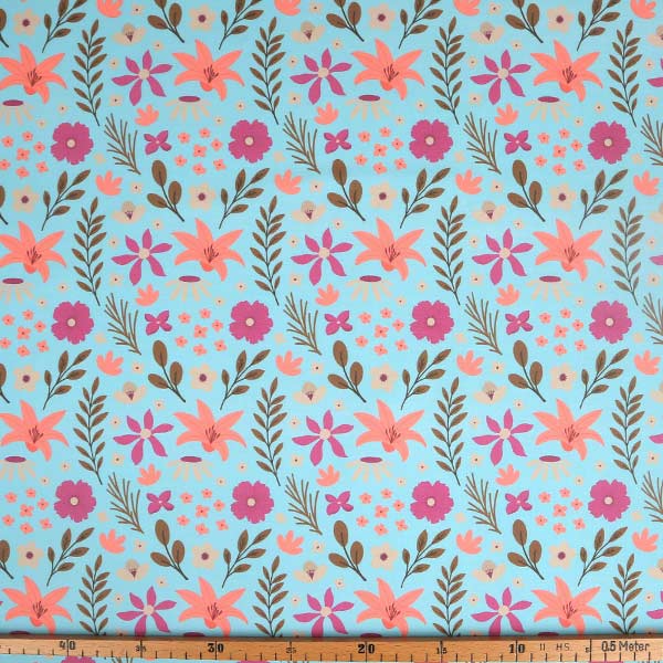 【シーチングorオックス:50cm単位】 エコファブリック fab-cm01273