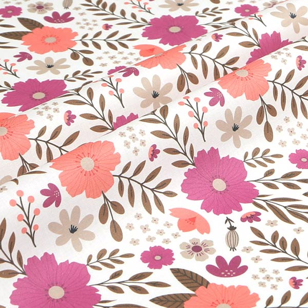 【シーチングorオックス:50cm単位】 エコファブリック fab-cm01282