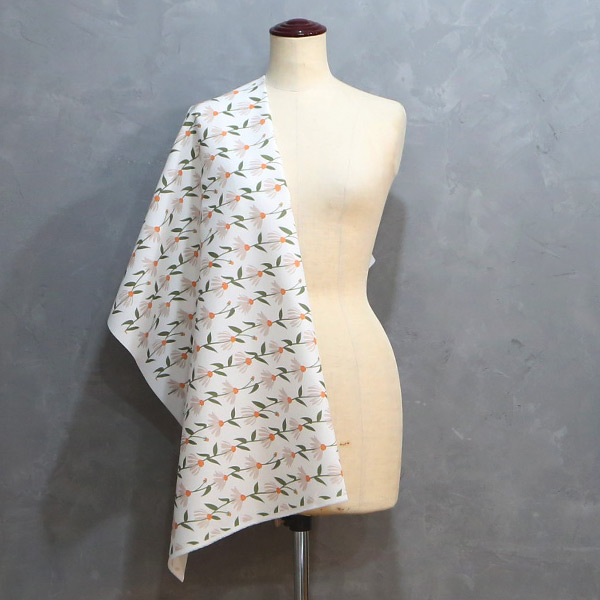 【シーチングorオックス:50cm単位】 エコファブリック fab-cm01287