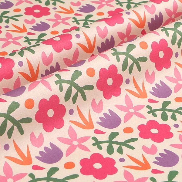 【シーチングorオックス:50cm単位】 エコファブリック fab-cm01291