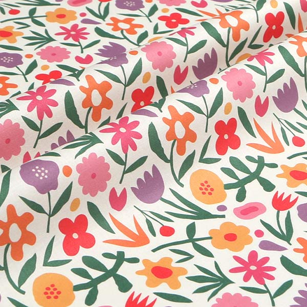 【シーチングorオックス:50cm単位】 エコファブリック fab-cm01294