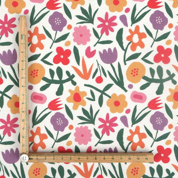 【シーチングorオックス:50cm単位】 エコファブリック fab-cm01294