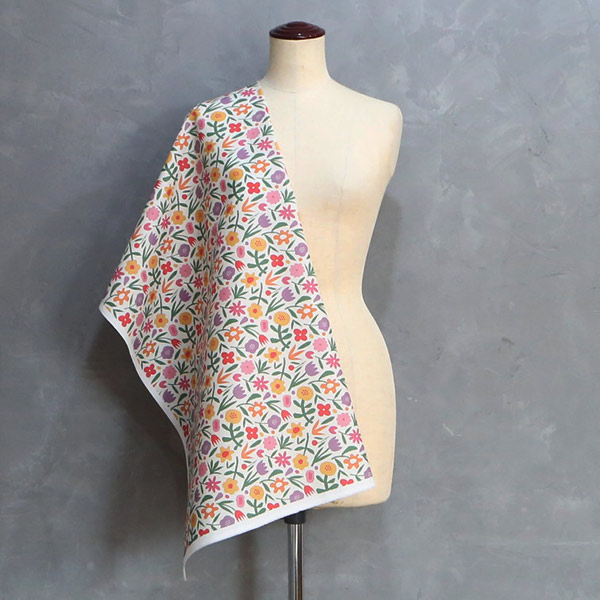 【シーチングorオックス:50cm単位】 エコファブリック fab-cm01294