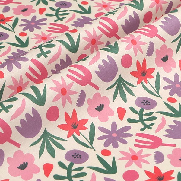 【シーチングorオックス:50cm単位】 エコファブリック fab-cm01297