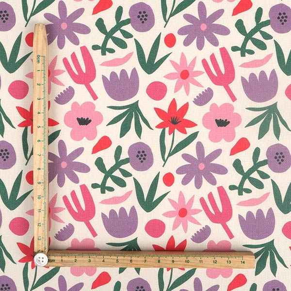 【シーチングorオックス:50cm単位】 エコファブリック fab-cm01297