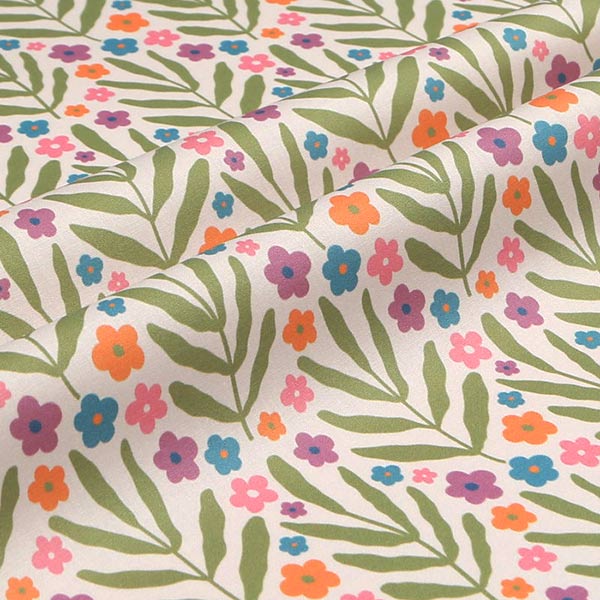 【シーチングorオックス:50cm単位】 エコファブリック fab-cm01434