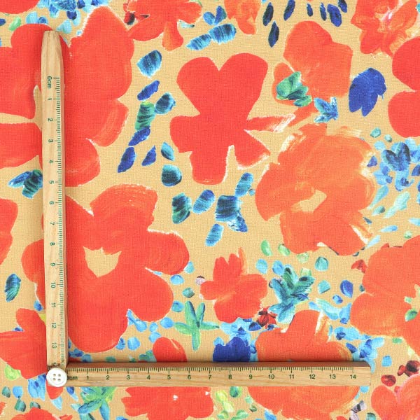 【シーチングorオックス:50cm単位】 エコファブリック fab-cm01530