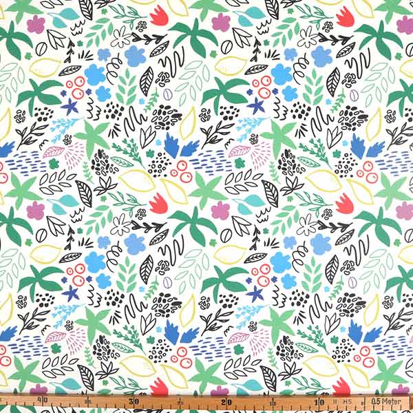 【シーチングorオックス:50cm単位】 エコファブリック fab-cm01554