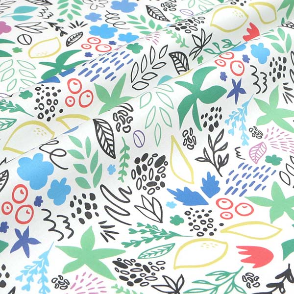 【シーチングorオックス:50cm単位】 エコファブリック fab-cm01554