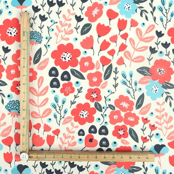 【シーチングorオックス:50cm単位】 エコファブリック fab-cm01571