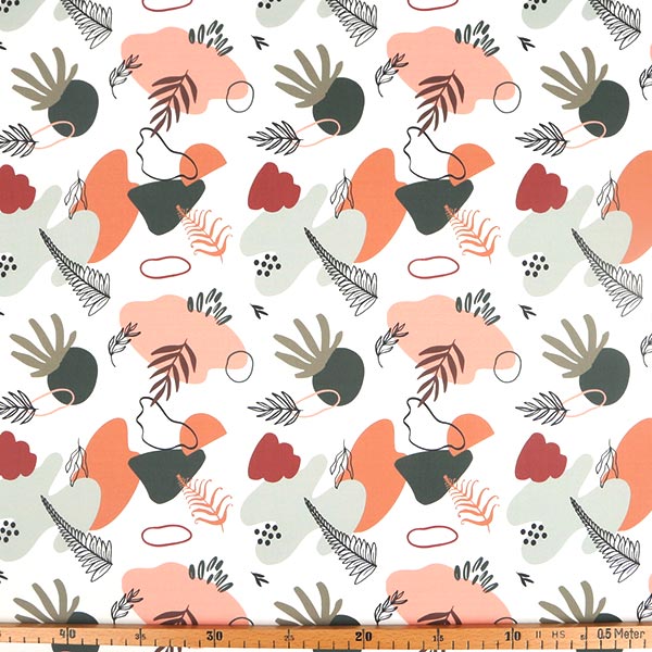 【シーチングorオックス:50cm単位】 エコファブリック fab-cm01578