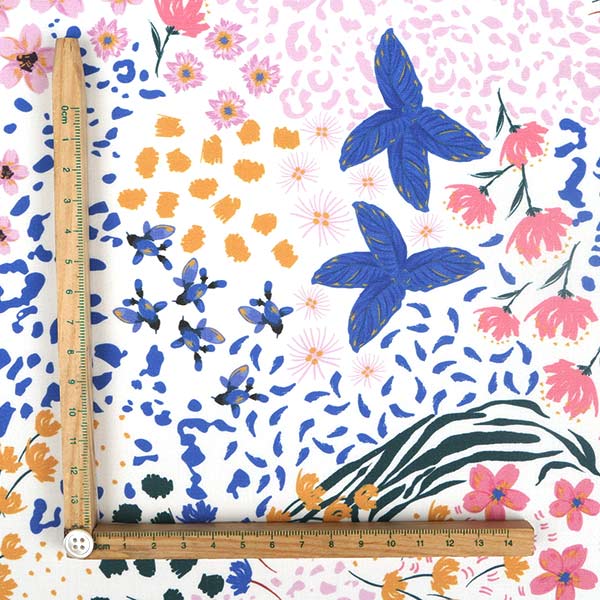 【シーチングorオックス:50cm単位】 エコファブリック fab-cm01708