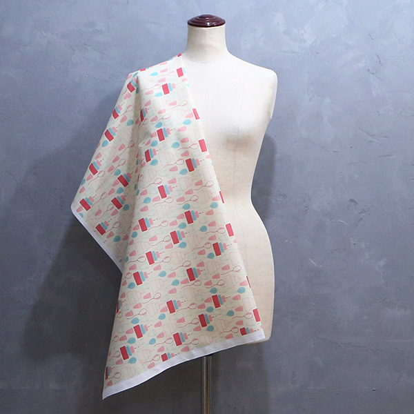 【シーチングorオックス:50cm単位】 エコファブリック fab-cm01736