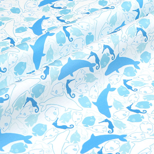 【シーチングorオックス:50cm単位】 エコファブリック fab-cm01738