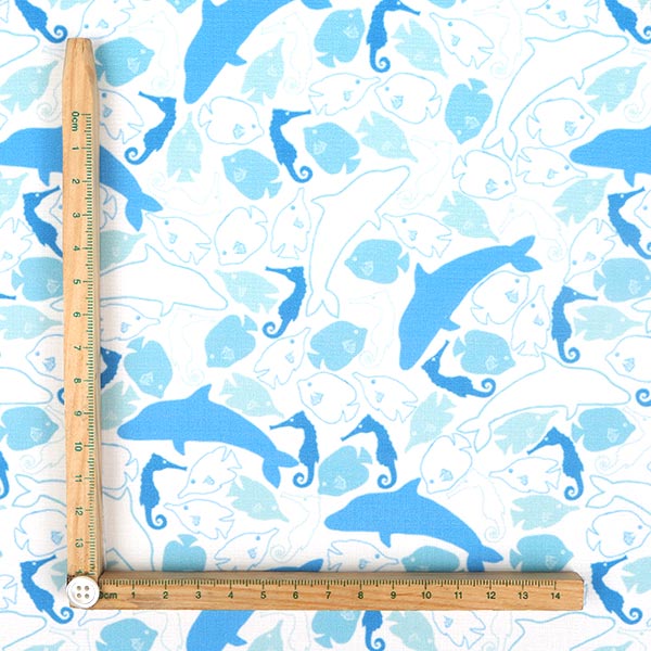 【シーチングorオックス:50cm単位】 エコファブリック fab-cm01738