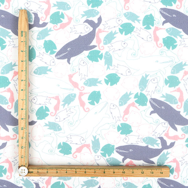 【シーチングorオックス:50cm単位】 エコファブリック fab-cm01739