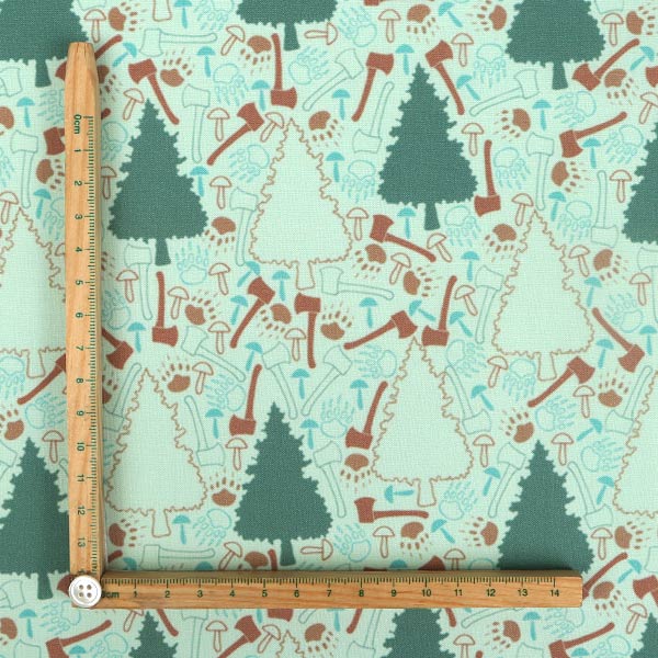 【シーチングorオックス:50cm単位】 エコファブリック fab-cm01753