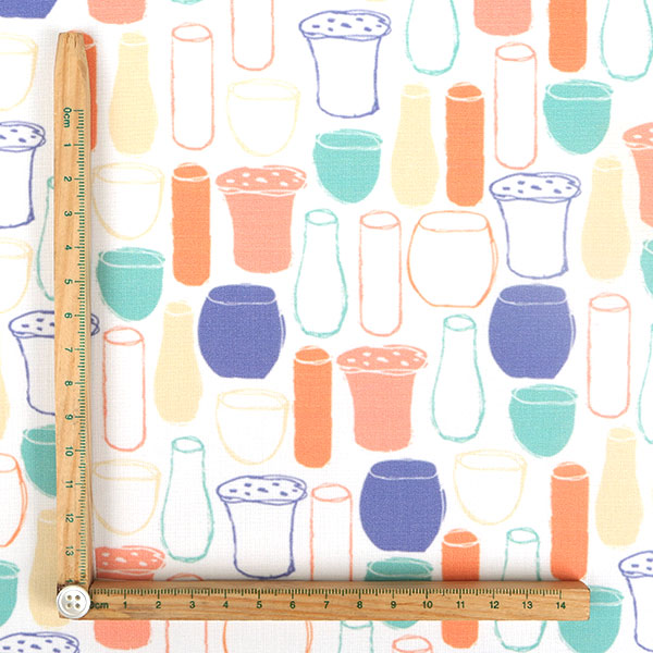 【シーチングorオックス:50cm単位】 エコファブリック fab-cm01774